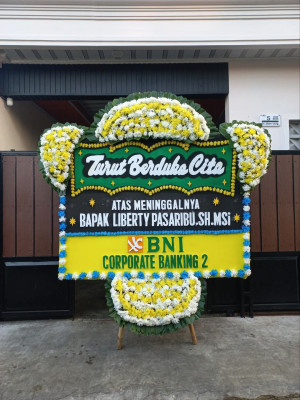 Papan Bunga Duka di Baturiti