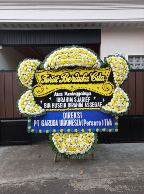 Papan Bunga Duka di Baturiti