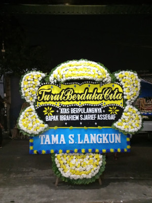 Papan Bunga Duka di Baturiti
