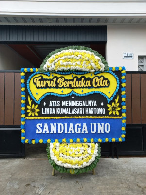 Papan Bunga Duka di Baturiti